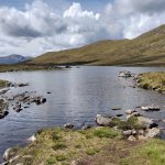 Il lago (lochan) alla base del Meall an t-Suidhe